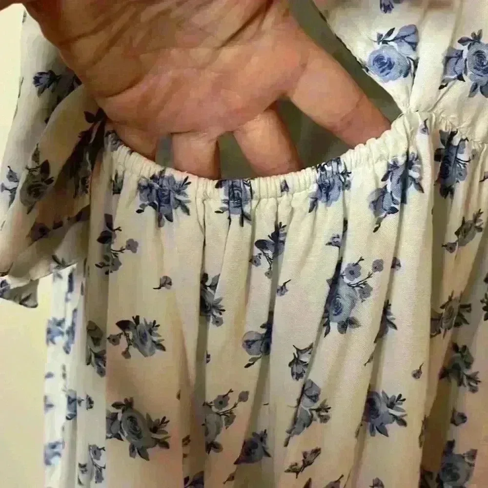 Hollister Floral Tie Back Dress - Picture 7 of 8